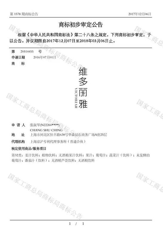 從商標公告，找取名靈感