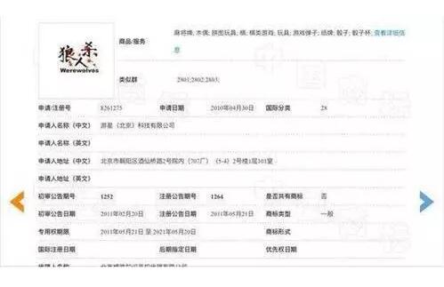 “狼人殺”游戲火爆背后的商標權之爭