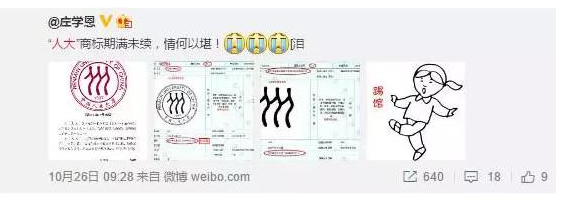 【注意!】人大商標沒及時續展已無效!