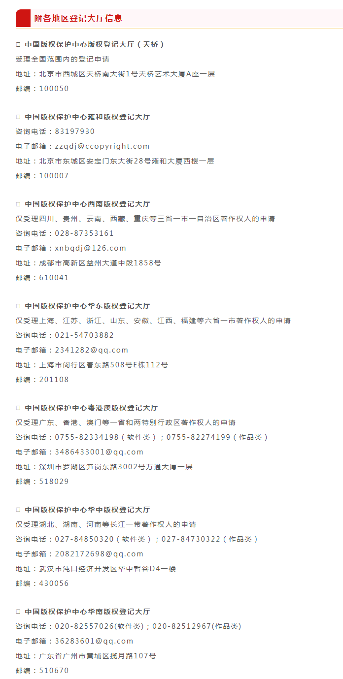 著作權(quán)登記去哪里？各地的版權(quán)登記大廳分別是哪些？官方機(jī)構(gòu)別搞錯(cuò)啦~