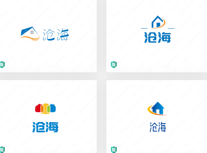 建材行業的滄海LOGO賞析