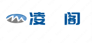 起名【凌莎閣】的logo設計案例賞析，很有意境美
