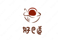 “好巴適”logo設計，寓意發展紅火、事業興旺
