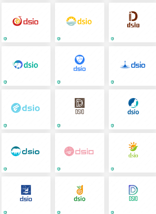 分享膠水logo怎么設計案例：dsio